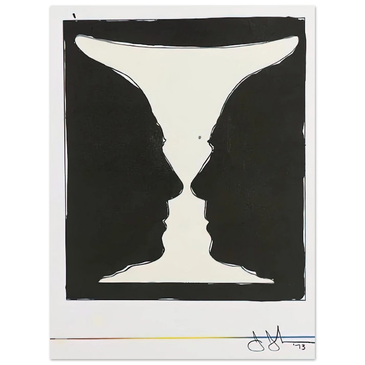 Jasper Johns - CUP 2 PICASSO 1973 75x100 cm / 30x40inches Fine Art Poster