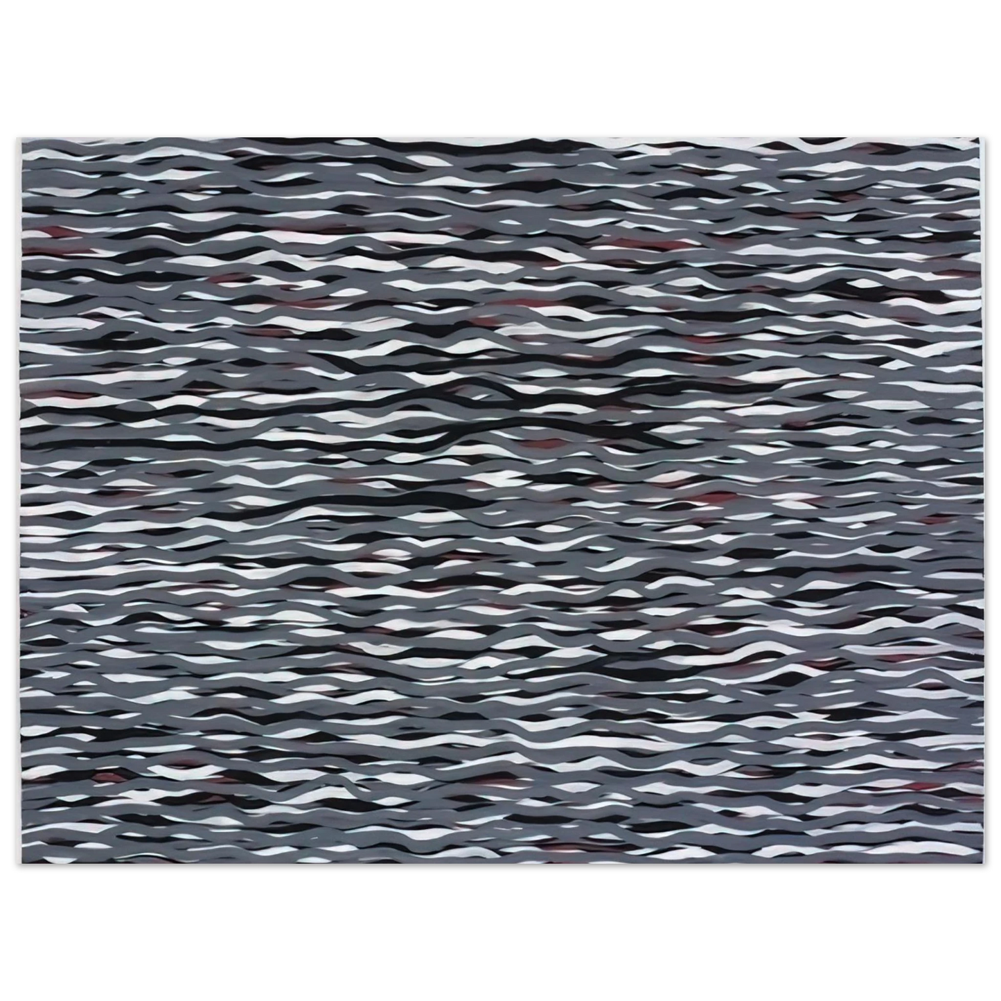 Sol LeWitt - Horizontal Lines of Color 75x100 cm / 30x40inches Fine Art Poster