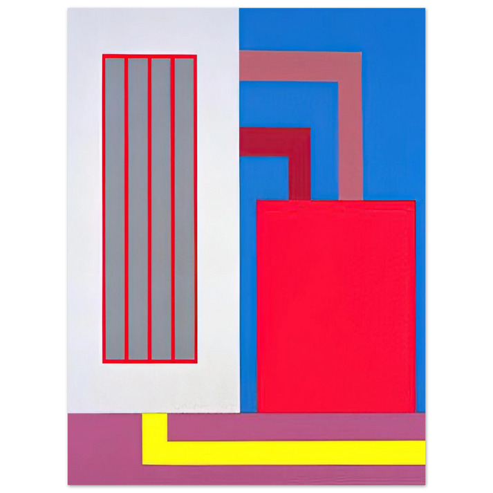 Peter Halley - Lost in Translation - 2004 75x100 cm / 30x40inches Fine Art Poster