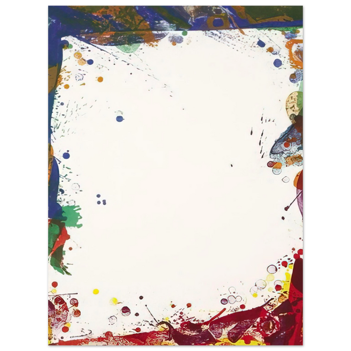 Sam Francis - Sulfur Sails 75x100 cm / 30x40inches Fine Art Poster
