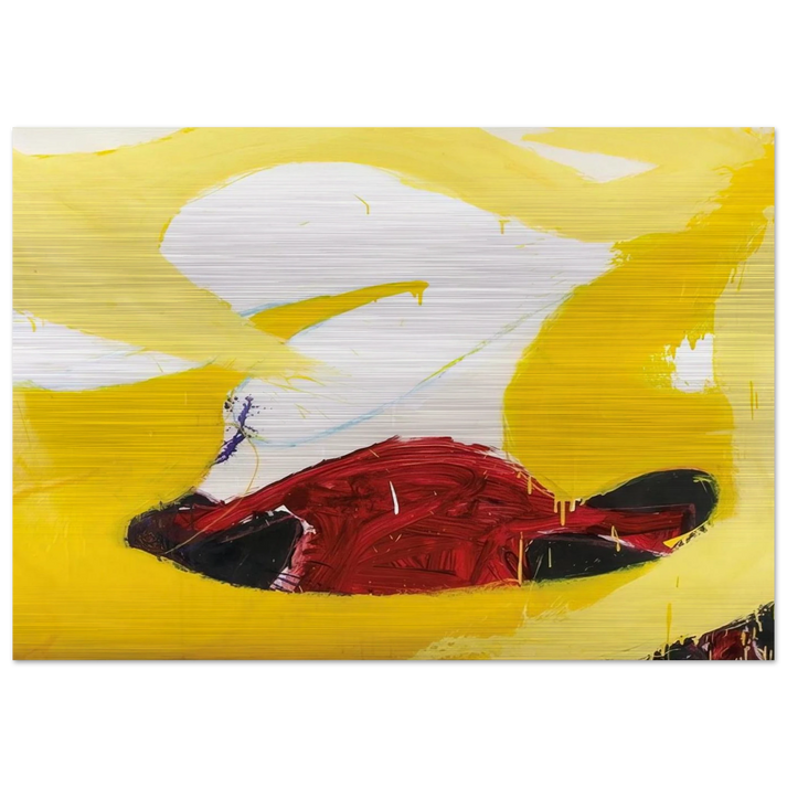 Untitled - 1972 - Norman Bluhm Brushed Aluminum Print - 70x100 cm / 28x40 inches | Norman Bluhm Aluminum Print | Norman Bluhm Prints