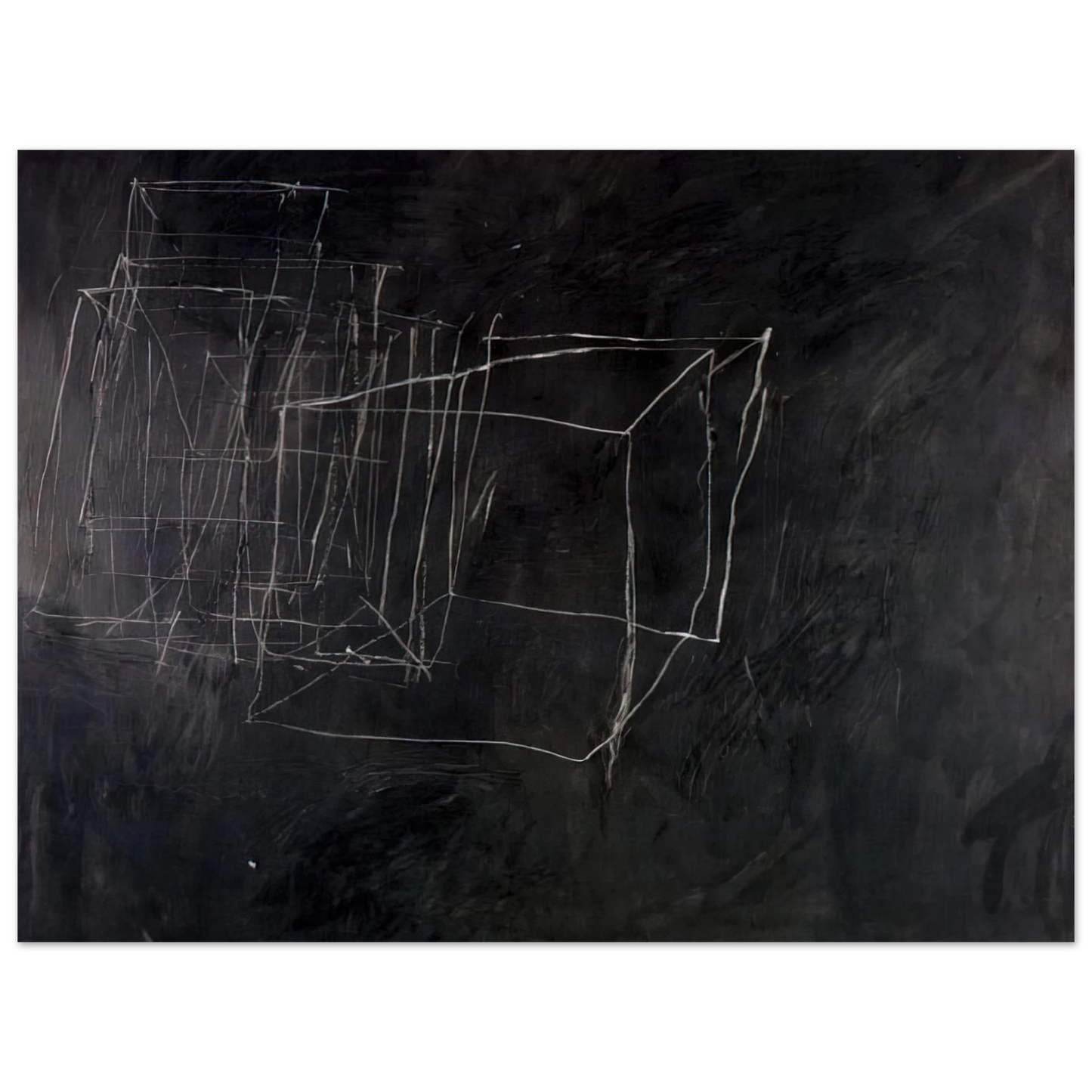 Cy Twombly - Night Watch 75x100 cm / 30x40inches Fine Art Poster