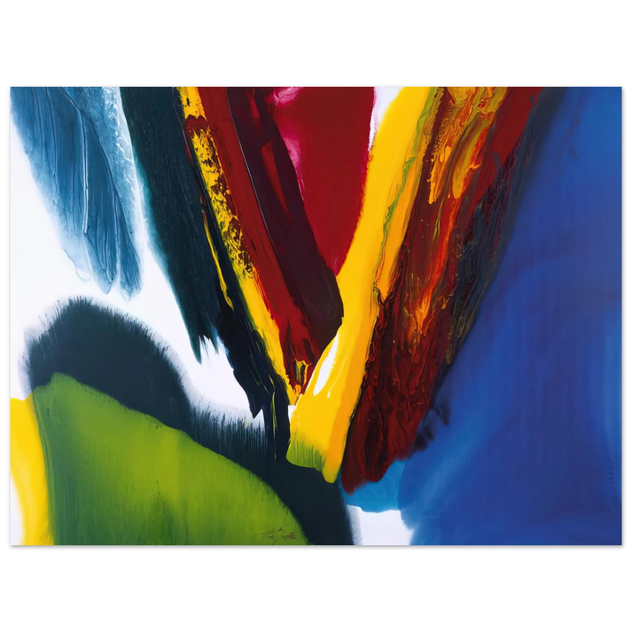 Paul Jenkins - Phenomena Intervening Mantle - 2006 75x100 cm / 30x40inches Fine Art Poster