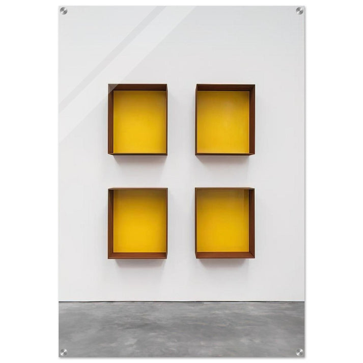 Untitled JUDDO0243A - 1991 - Donald Judd Acrylic Print - 70x100 cm / 28x40″ inches | Donald Judd Wall Art | Donald Judd Prints