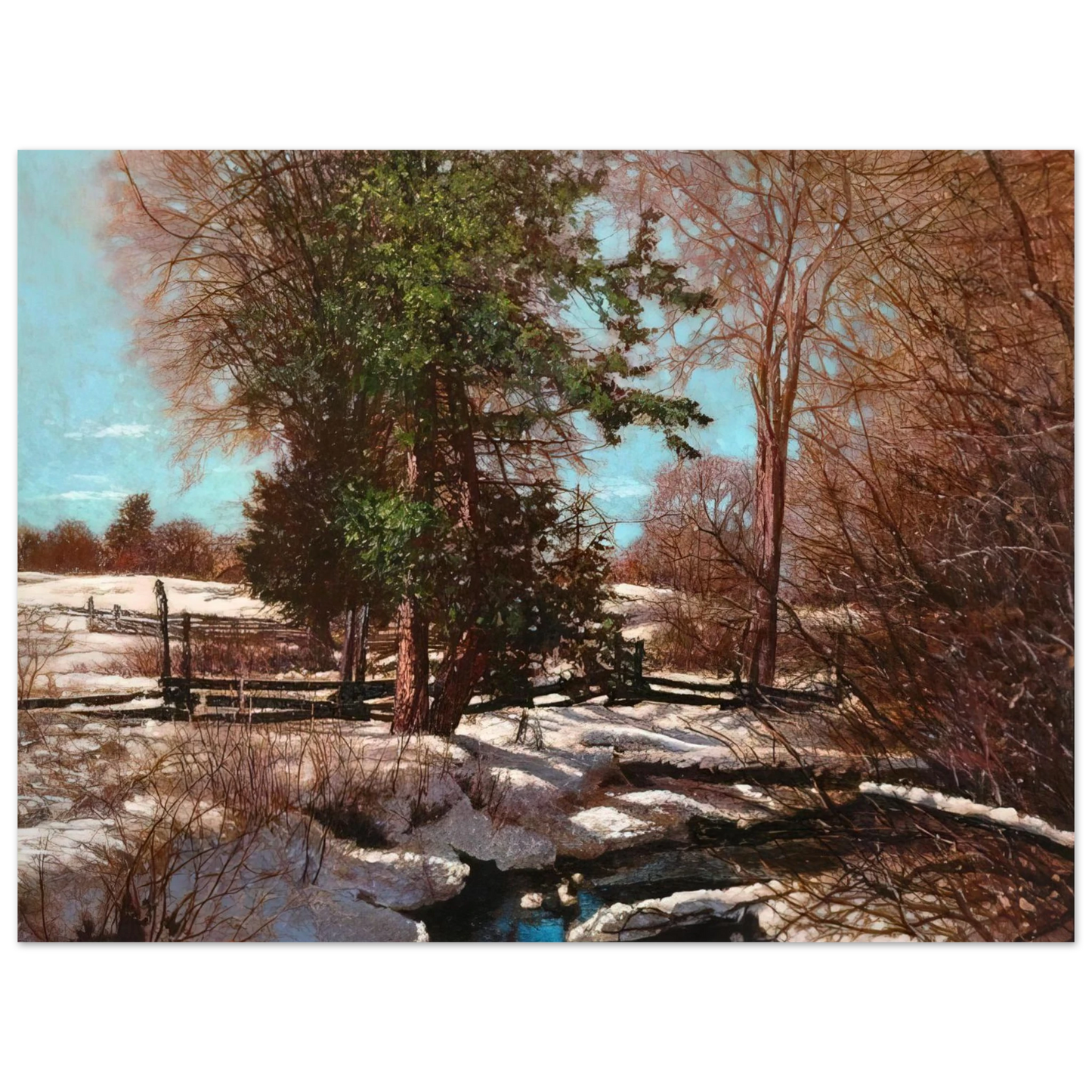 Frank Johnston - Promise of Spring - 1930 Canada 75x100 cm / 30x40inches Fine Art Poster