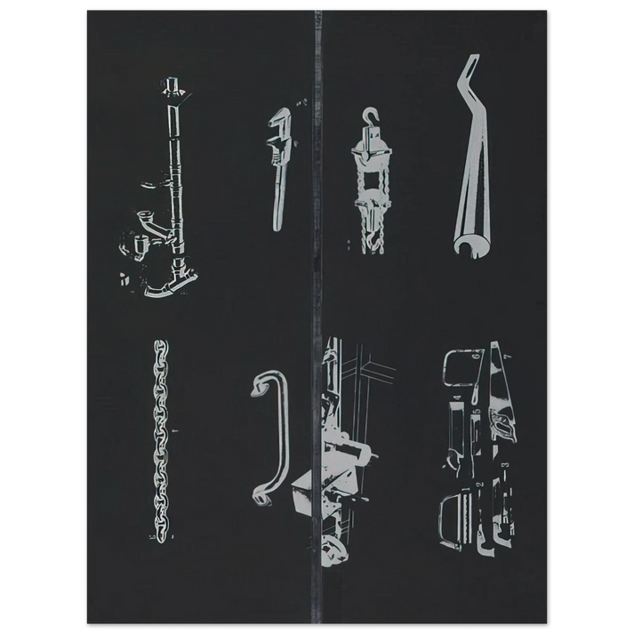 Jim Dine - TOOL BOX 1 1966 75x100 cm / 30x40inches Fine Art Poster