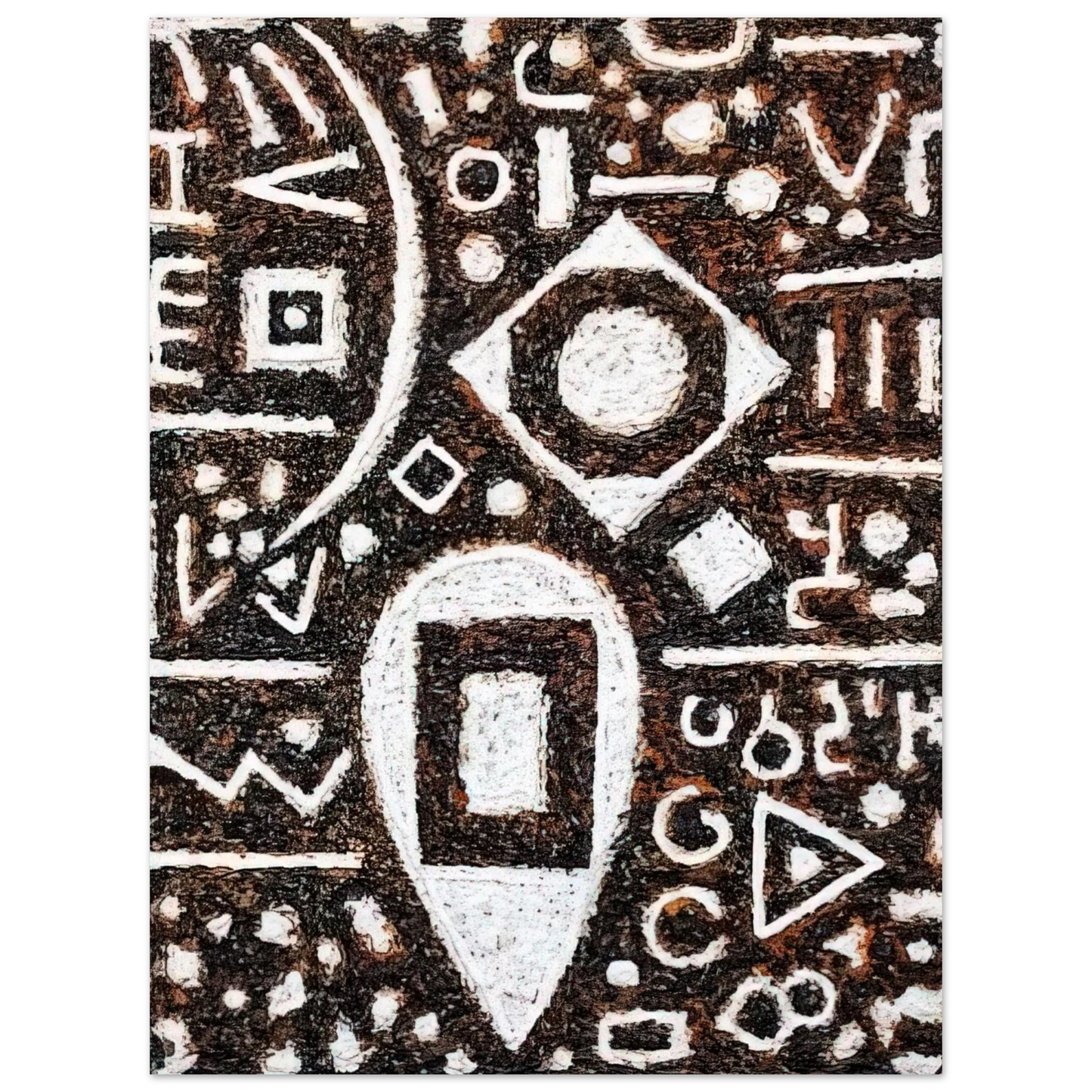 Richard Pousette-Dart - Inbalance of Time 75x100 cm / 30x40inches Fine Art Poster