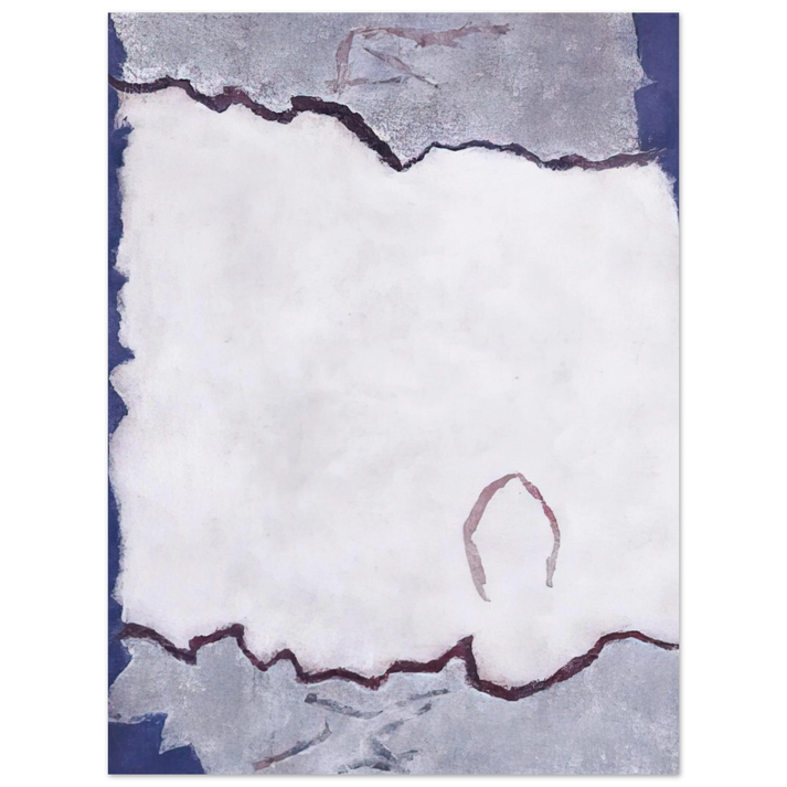 Theodoros Stamos - Edge of White Dawn #1 - 1982 75x100 cm / 30x40inches Fine Art Poster
