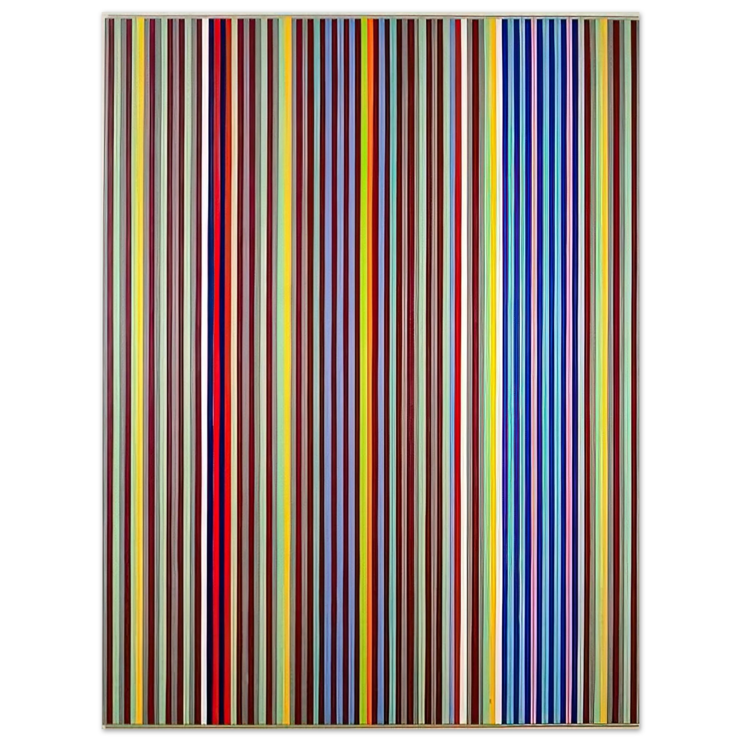 Gene Davis - Untitled P280 - 1967 75x100 cm / 30x40inches Fine Art Poster