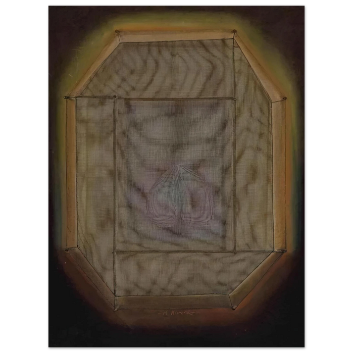 Manuel Rivera - Mutant Mirror No. 5 - 1971 75x100 cm / 30x40inches Fine Art Poster