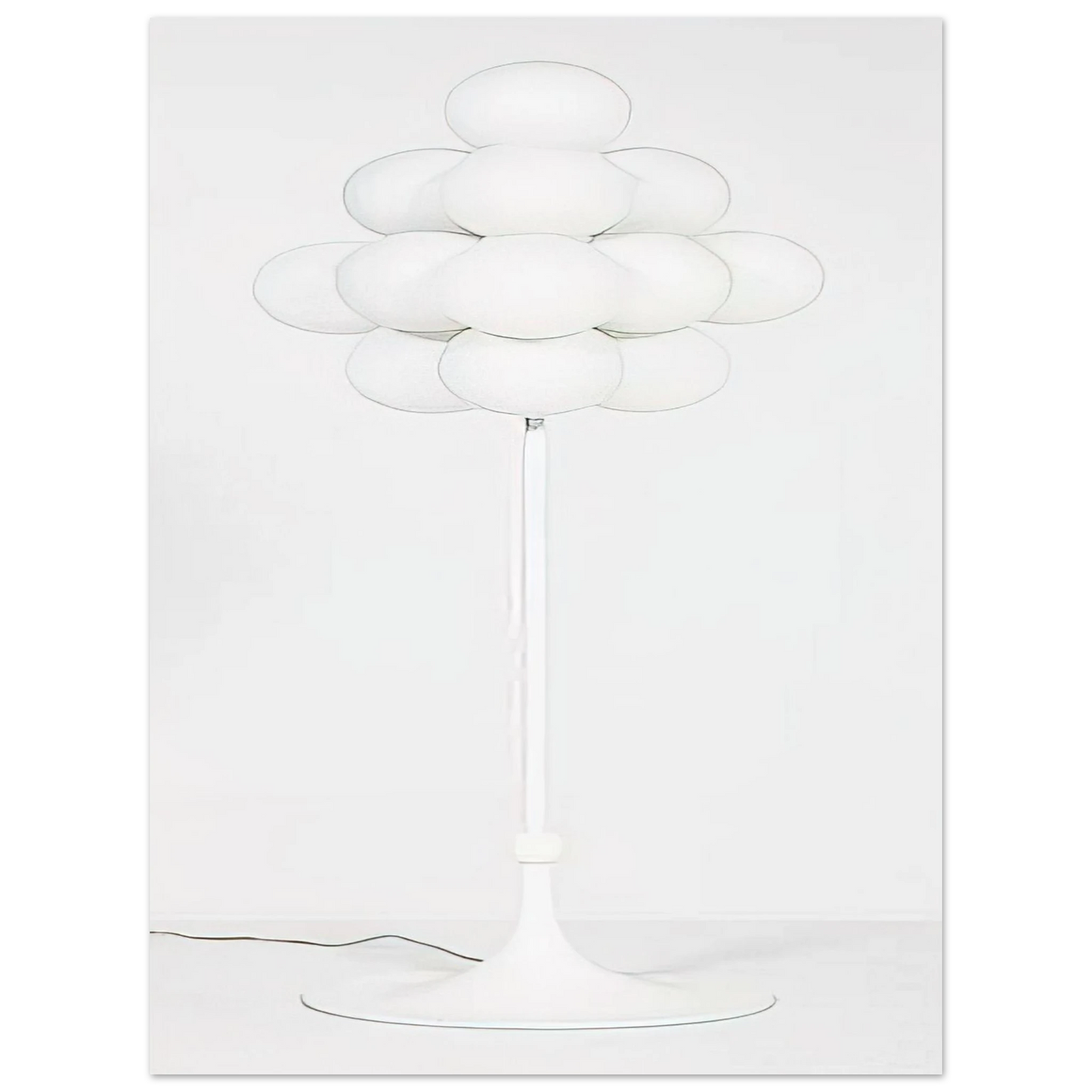 Max Bill - Floor Lamp - 1960 75x100 cm / 30x40inches Fine Art Poster