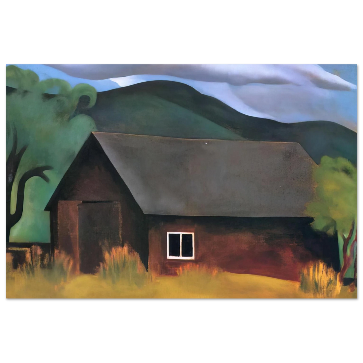 Georgia O'Keeffe - My Shanty, Lake George Fine Art Poster