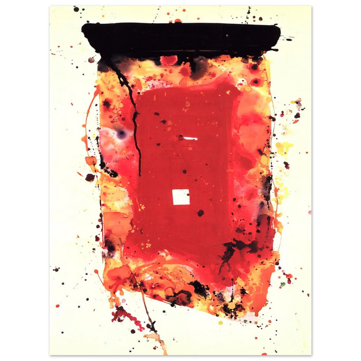 Sam Francis - Flash Point 75x100 cm / 30x40inches Fine Art Poster