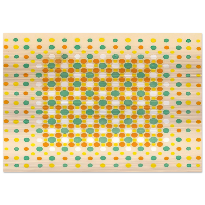 Quilt - 1963 - Thomas Downing Brushed Aluminum Print - 70x100 cm / 28x40 inches | Thomas Downing Aluminum Print | Thomas Downing Prints