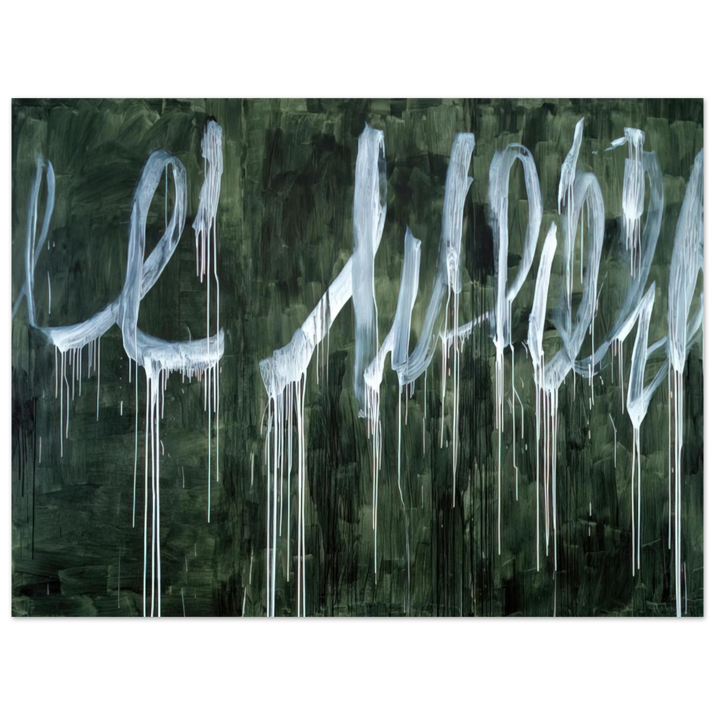 Cy Twombly - III Notes From Salalah Note I 75x100 cm / 30x40inches Fine Art Poster