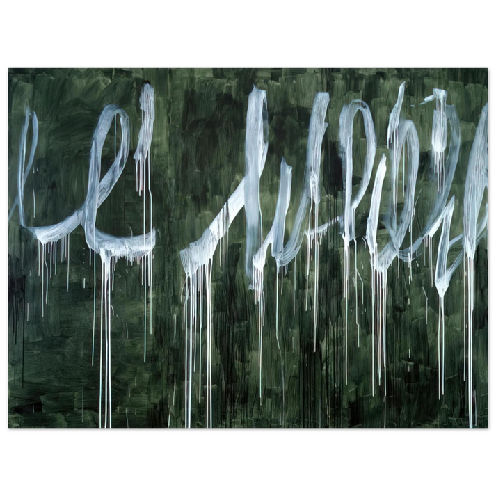 Cy Twombly - III Notes From Salalah Note I 75x100 cm / 30x40inches Fine Art Poster
