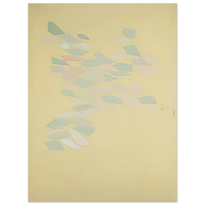 Robert Goodnough - Relaxed Motion - 1970 75x100 cm / 30x40inches Fine Art Poster