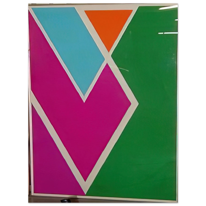 Larry Zox - Westbury - 1970 75x100 cm / 30x40inches Fine Art Poster