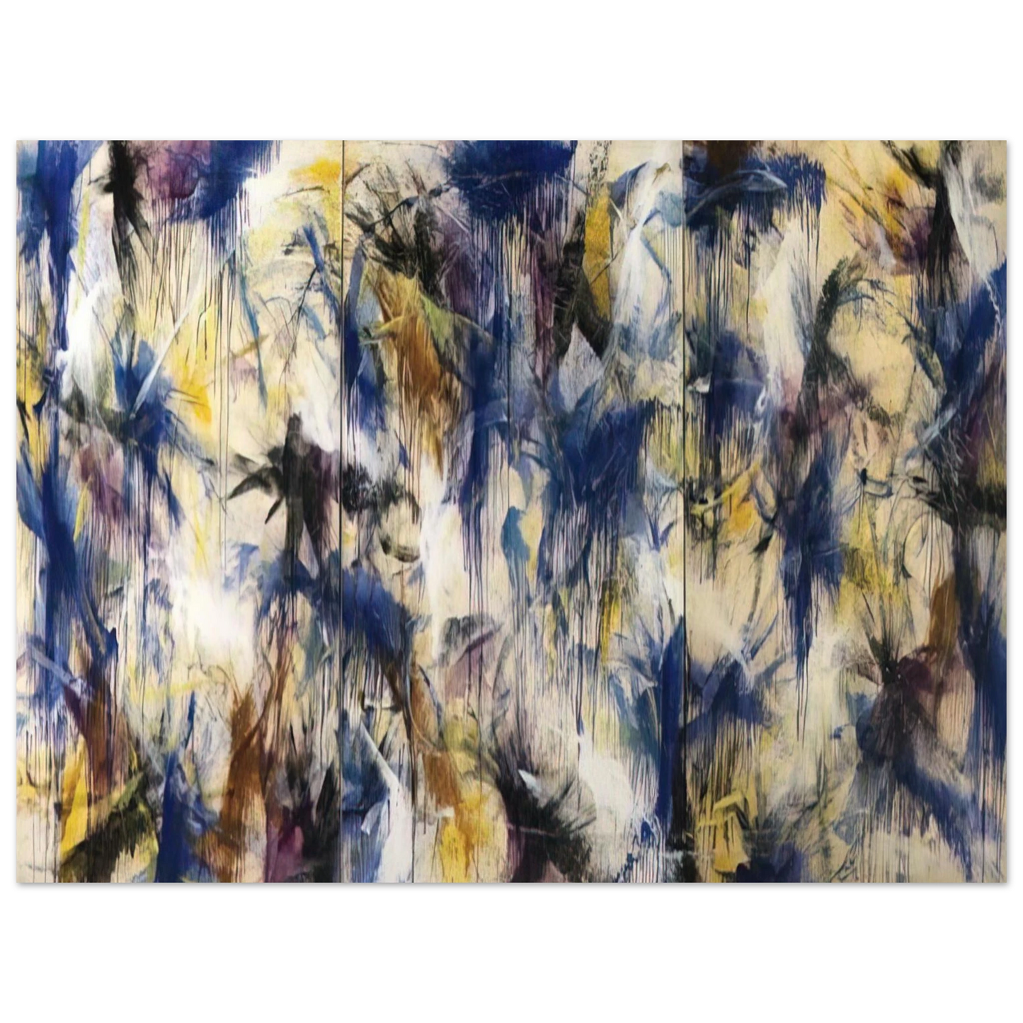 Norman Bluhm - Aritic - 1959 75x100 cm / 30x40inches Fine Art Poster
