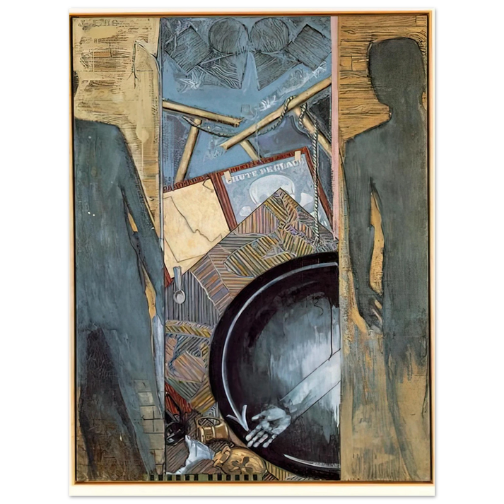 Jasper Johns - FALL 75x100 cm / 30x40inches Fine Art Poster