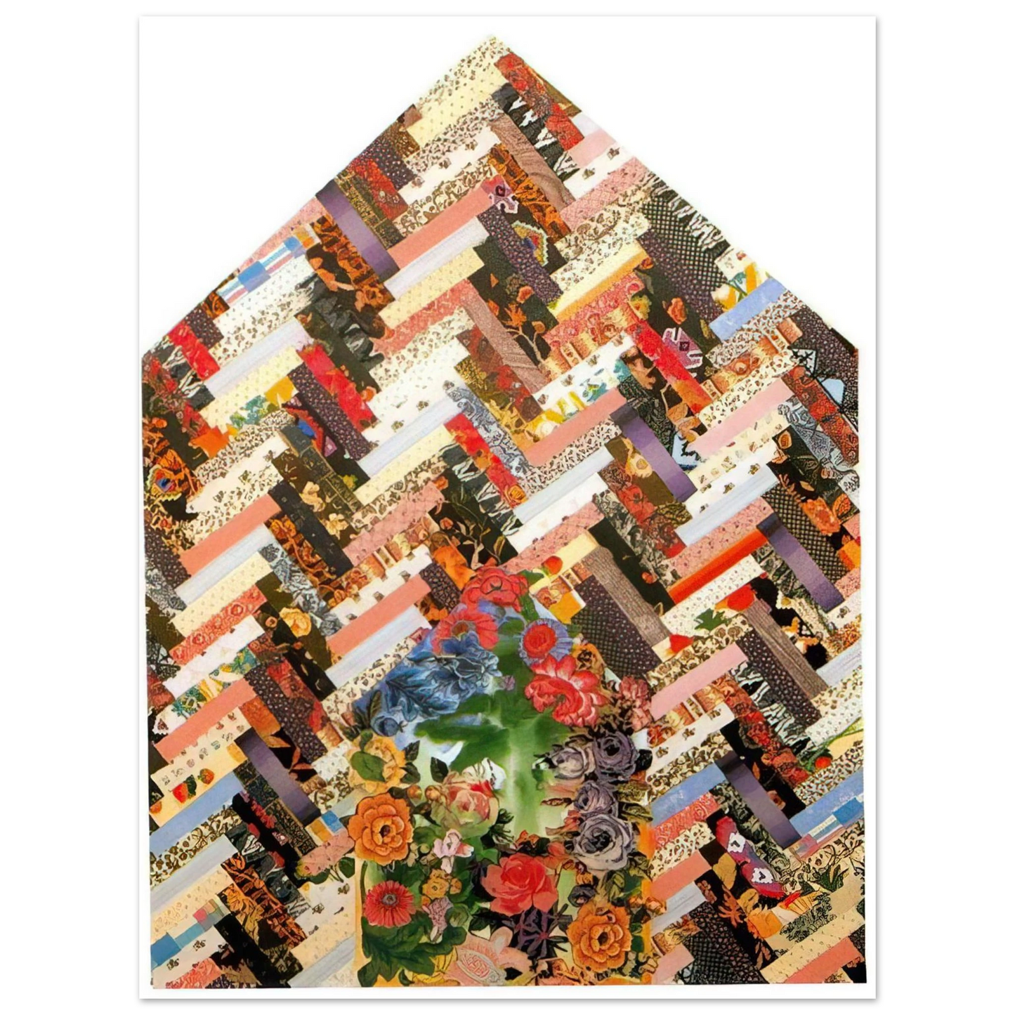 Miriam Schapiro - New Harmony B - PD Pattern and Decoration 75x100 cm / 30x40inches Fine Art Poster