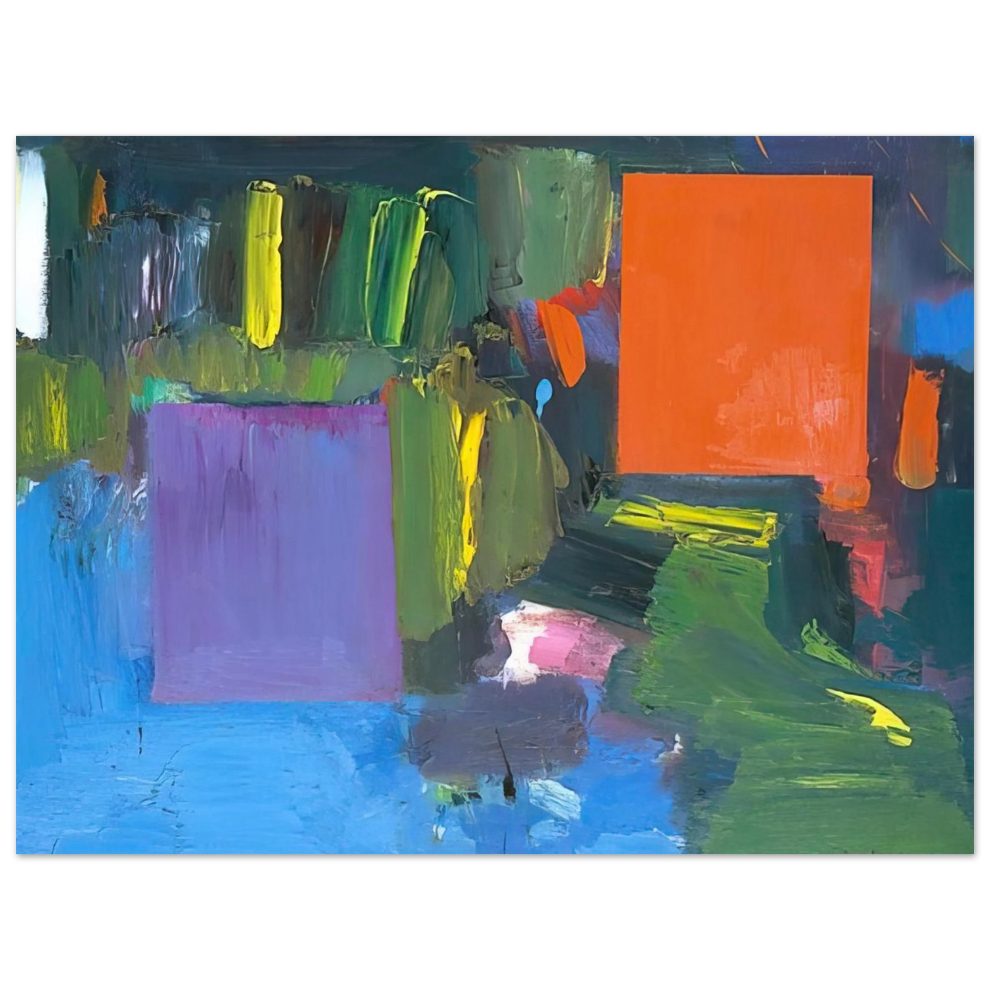 Hans Hofmann - Renate s Nantucket 75x100 cm / 30x40inches Fine Art Poster