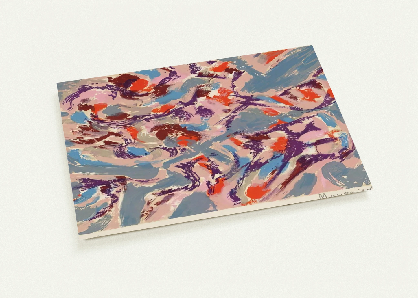 Early Spring By Alfred Manessier Pack of 10 Post Cards | Alfred Manessier Post Cards | A6 (10.5 x 14.8 cm) - 4.1 x 5.8 inches