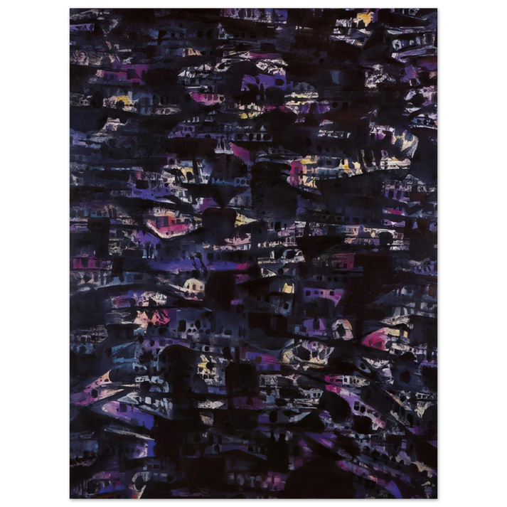 Alfred Manessier - Favellas III - 1980 75x100 cm / 30x40inches Fine Art Poster