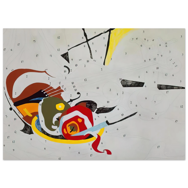 Andy Warhol - Do It Yourself Violin Fine Art Poster