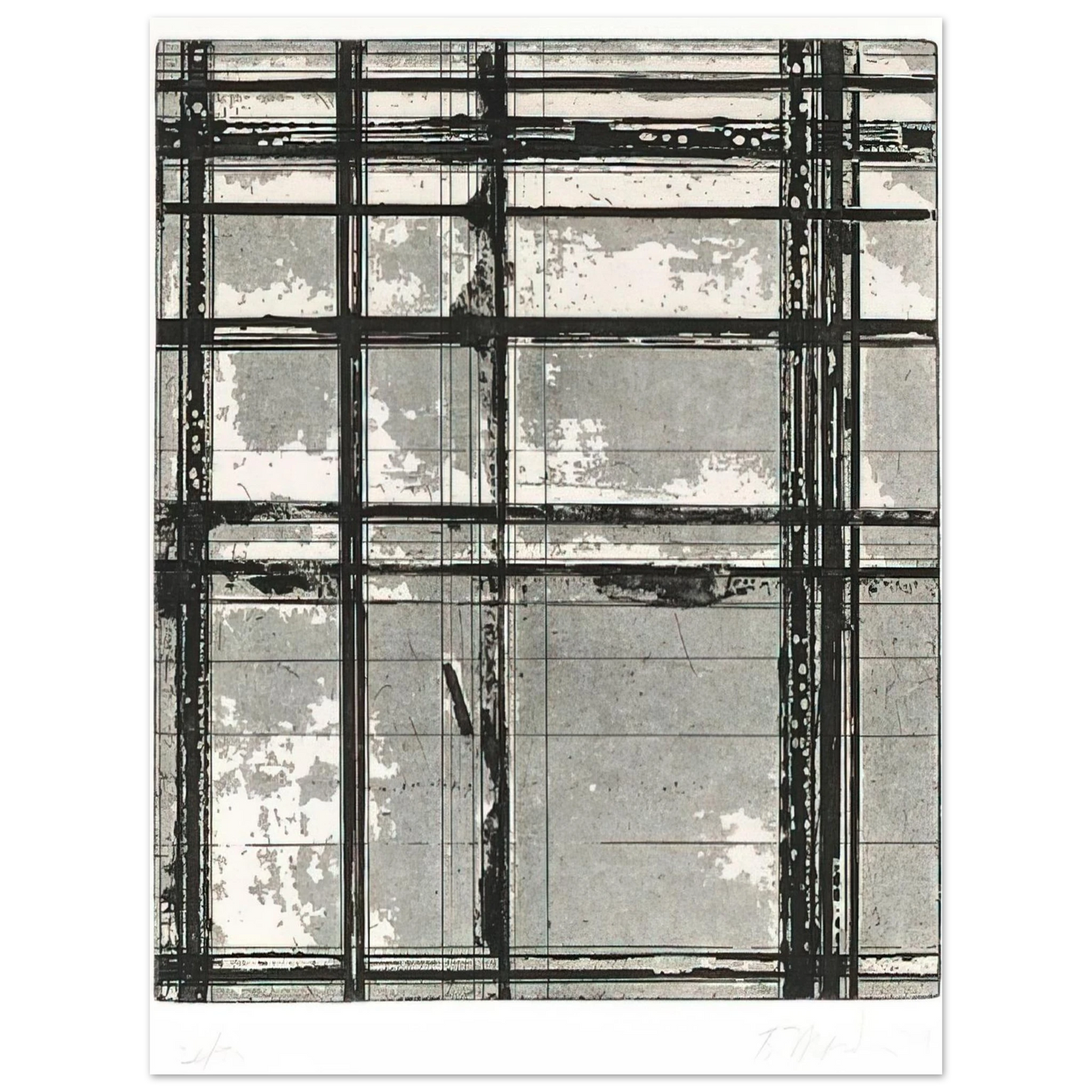 Brice Marden - Untitled from Tiles - 1979 75x100 cm / 30x40inches Fine Art Poster
