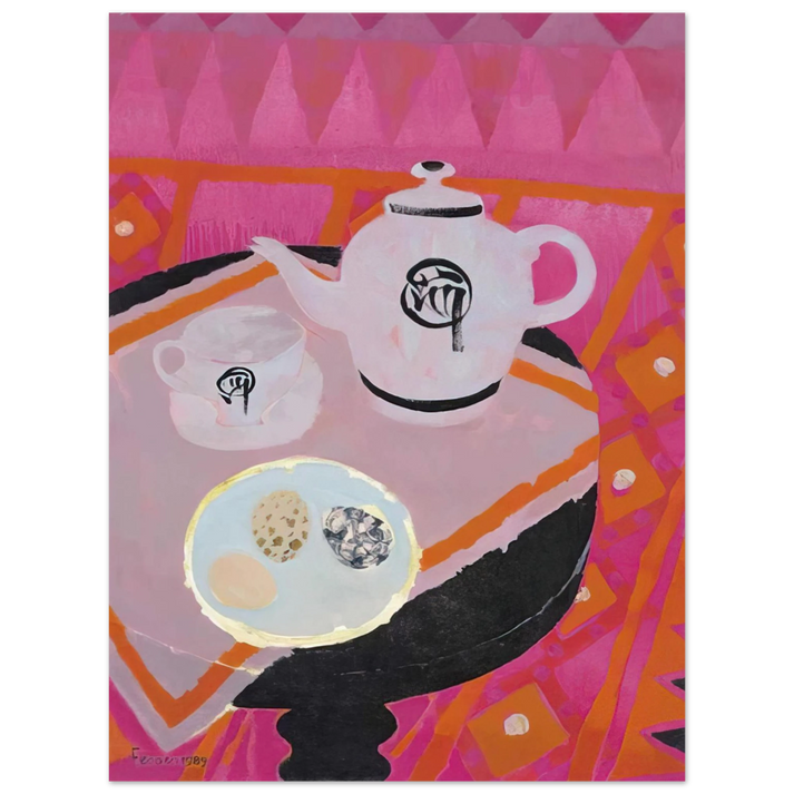 Mary Fedden - Chinese Teapot - 1989 75x100 cm / 30x40inches Fine Art Poster