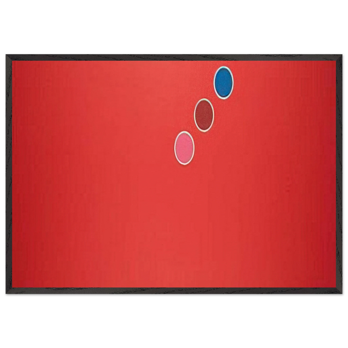 Untitled - 1970 N12 - Thomas Downing 70x100 cm / 28x40 inches Framed Art Print – Black Wooden Frame