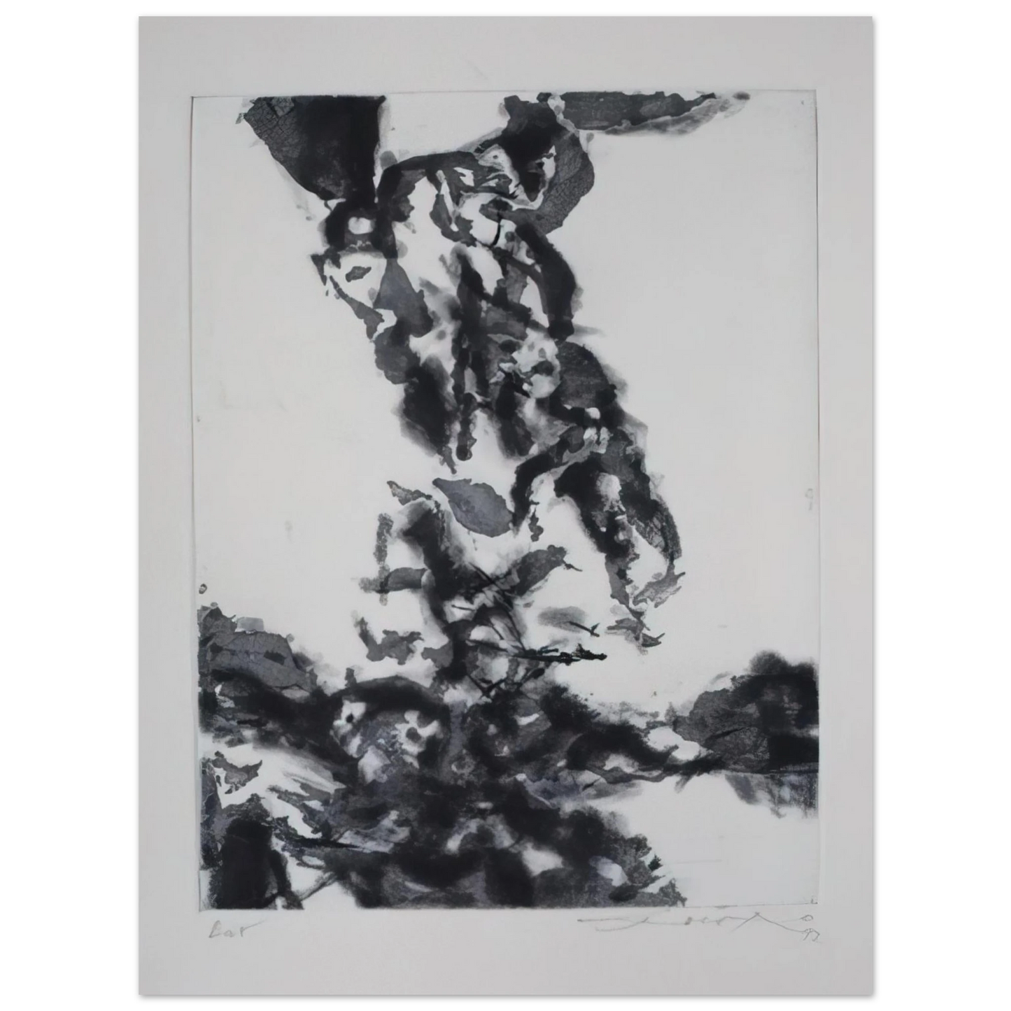 Zao Wou-Ki - THE PROPHET 1992 75x100 cm / 30x40inches Fine Art Poster