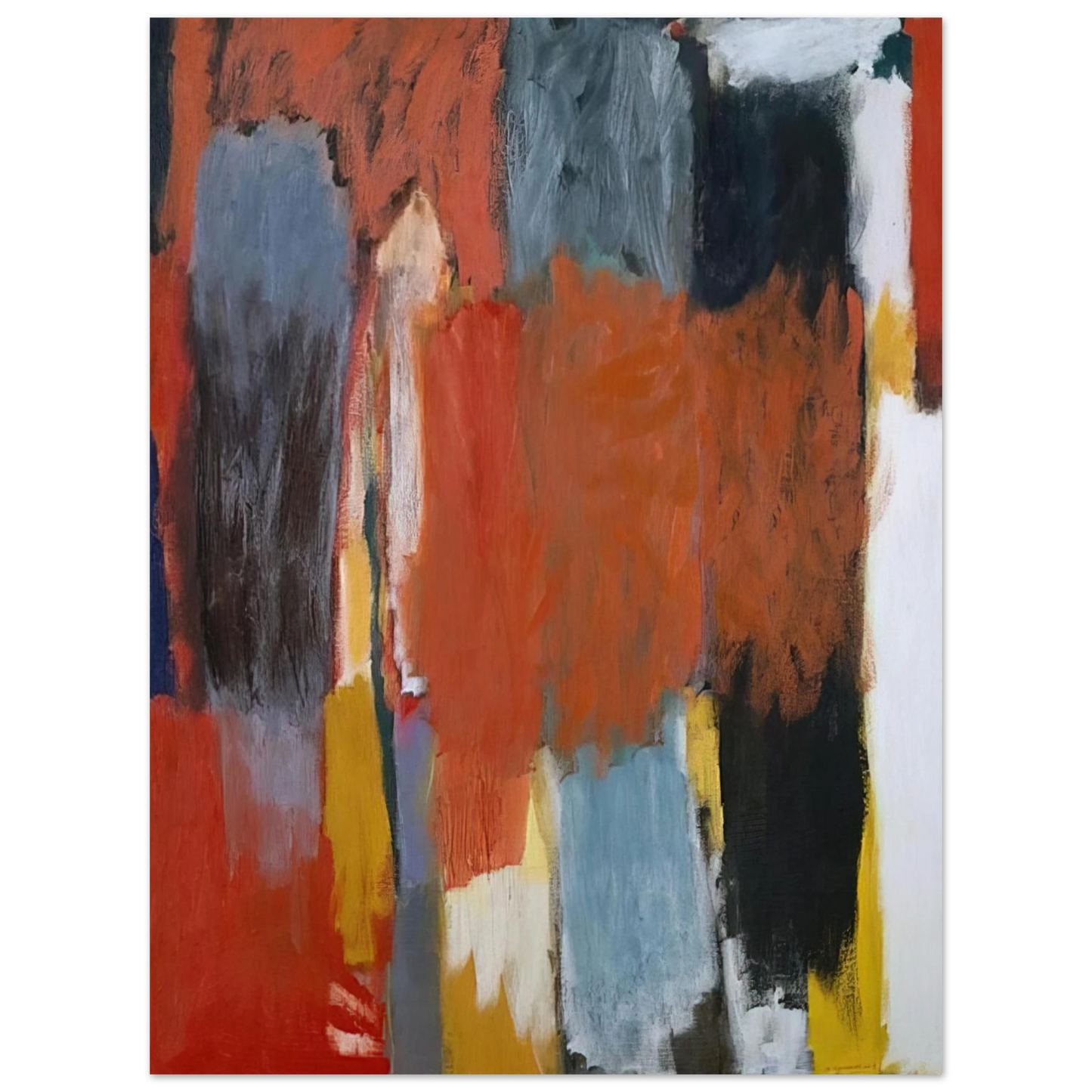 Giorgio Cavallon - Untitled - 1961 75x100 cm / 30x40inches Fine Art Poster