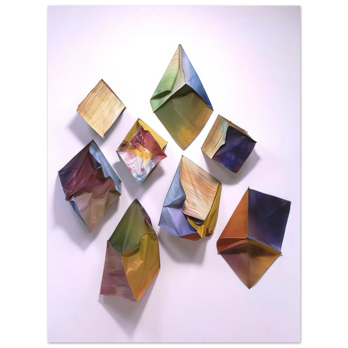 Sam Gilliam - Cubes 75x100 cm / 30x40inches Fine Art Poster