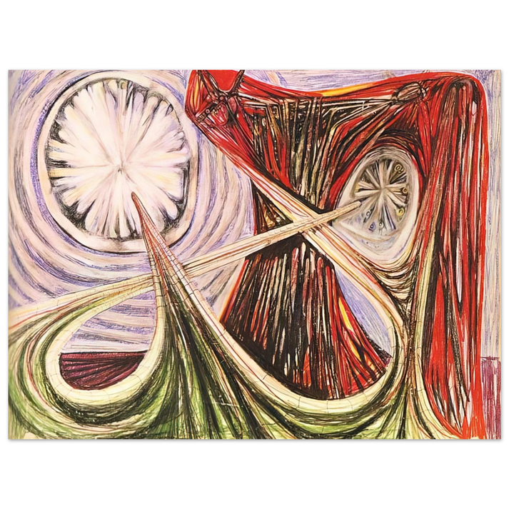 Roberto Matta - SPACE TRAVEL STAR TRAVEL 1938 75x100 cm / 30x40inches Fine Art Poster