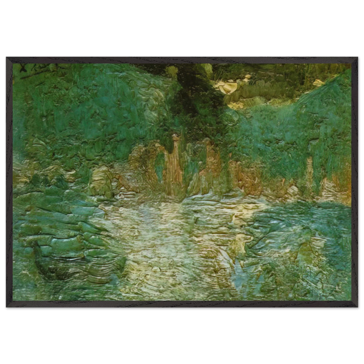 SEA VIEW 1919 - Salvador Dali 70x100 cm / 28x40 inches Framed Art Print – Black Wooden Frame