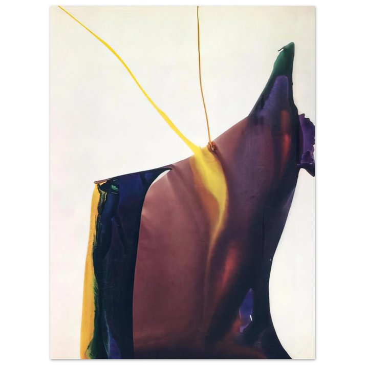 Paul Jenkins - Phenomena Yellow Strike 75x100 cm / 30x40inches Fine Art Poster