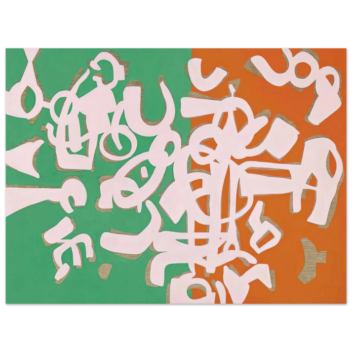 Carla Accardi - Apparenti tinte - 1990 75x100 cm / 30x40inches Fine Art Poster