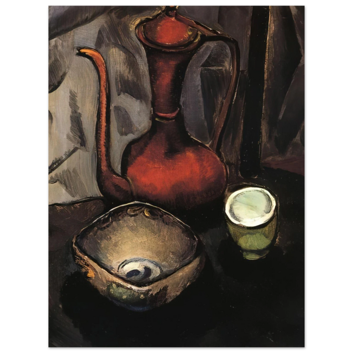 Man Ray - STILL LIFE WITH RED TEA KETTLE 75x100 cm / 30x40inches Fine Art Poster