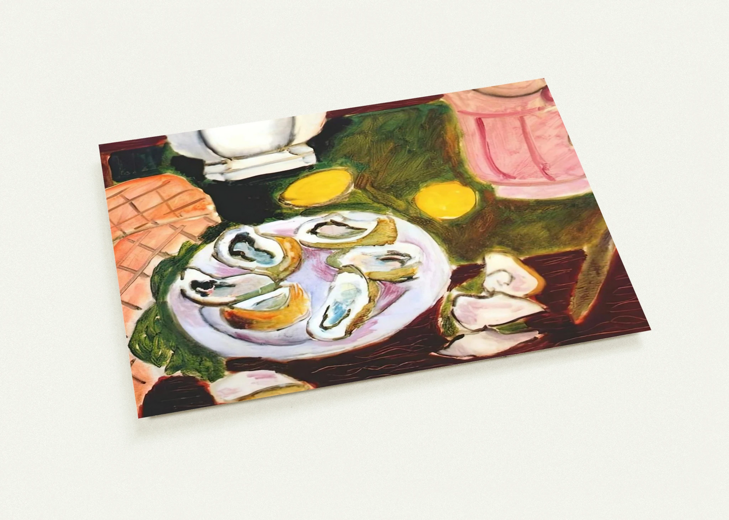 OYSTERS 1940 By Henri Matisse Pack of 10 Post Cards | Henri Matisse Post Cards | A6 (10.5 x 14.8 cm) - 4.1 x 5.8 inches