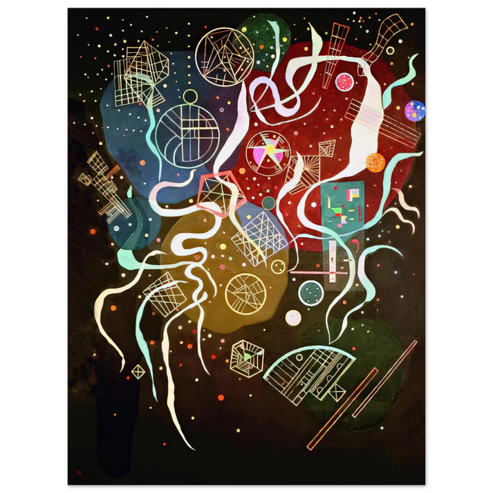 Wassily Kandinsky - MOVEMENT I 1935 75x100 cm / 30x40inches Fine Art Poster