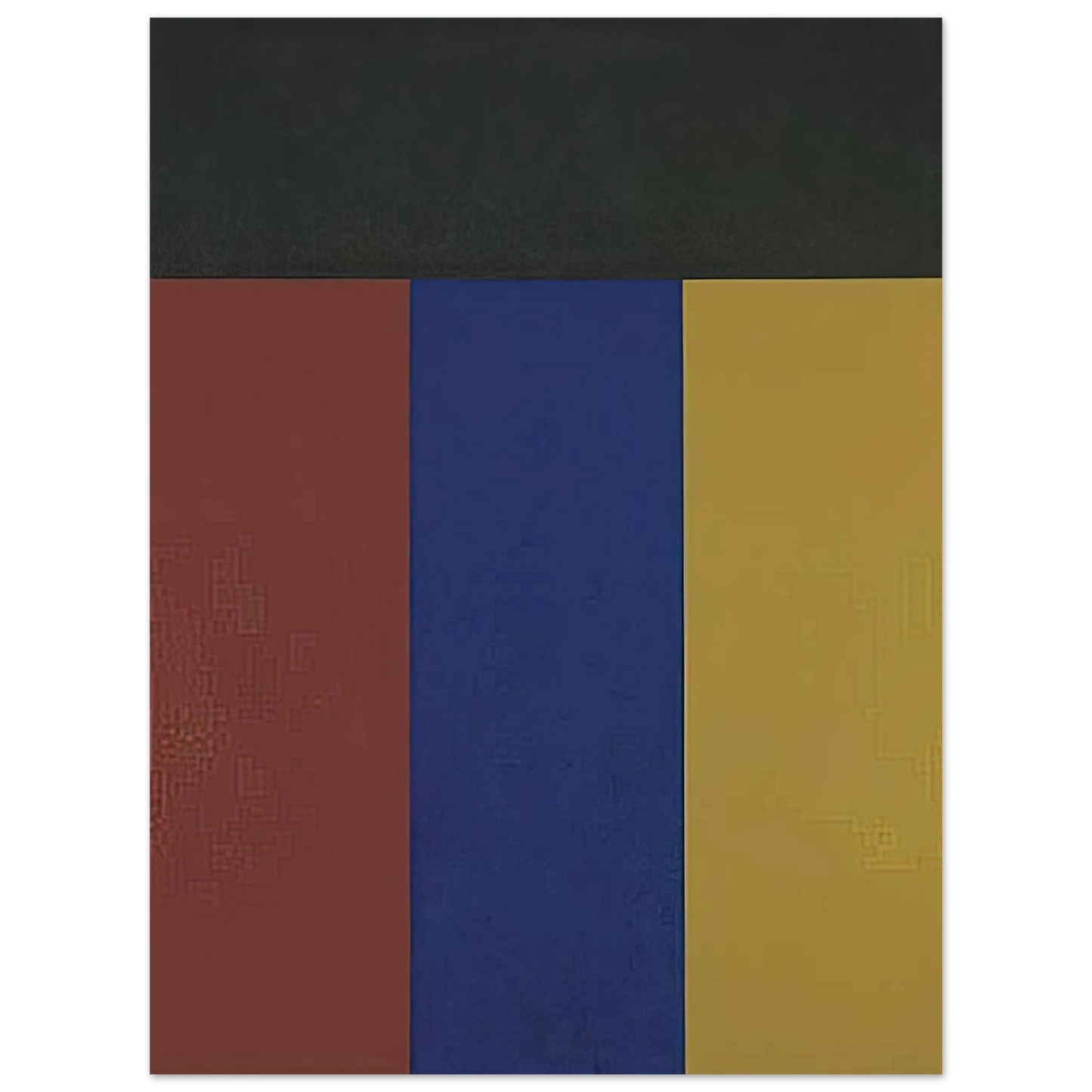 Brice Marden - Elements V - 1984 75x100 cm / 30x40inches Fine Art Poster