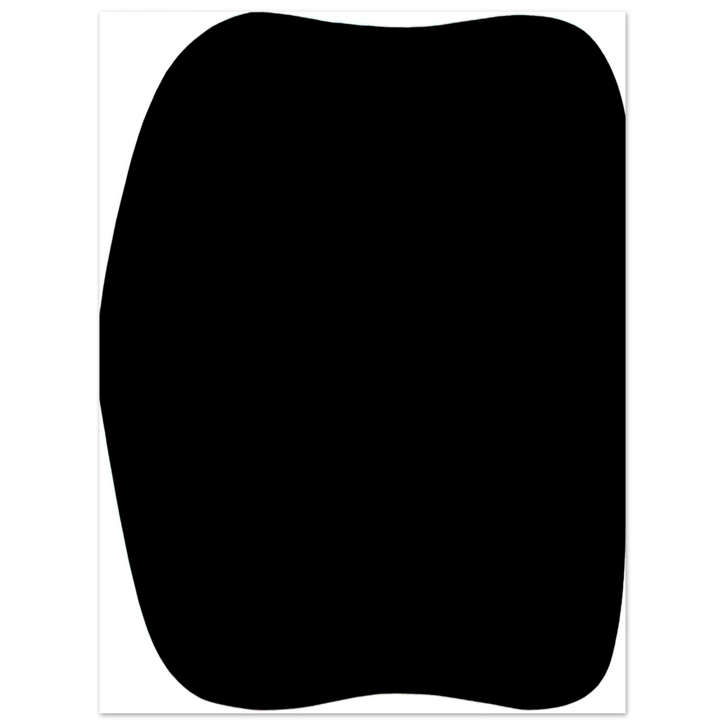 Ellsworth Kelly - Black Ripe 75x100 cm / 30x40inches Fine Art Poster