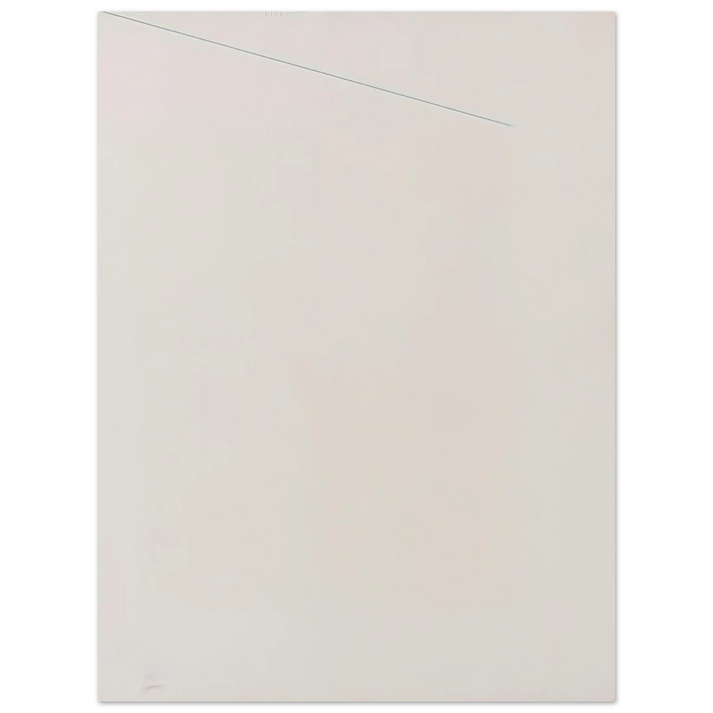 Robert Ryman - Blue Line 75x100 cm / 30x40inches Fine Art Poster