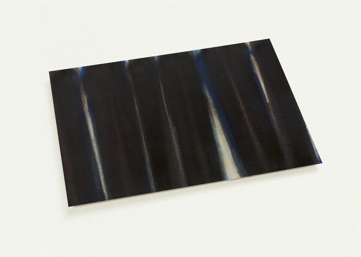 Burnt Umber and Ultramarine - 1973 By Yun Hyong-keun Pack of 10 Post Cards | Yun Hyong-keun Post Cards | A6 (10.5 x 14.8 cm) - 4.1 x 5.8 inches
