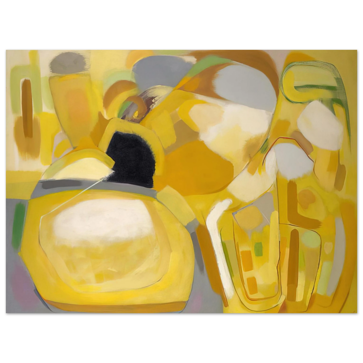 John Ferren - Desert Landscape - 1951 75x100 cm / 30x40inches Fine Art Poster