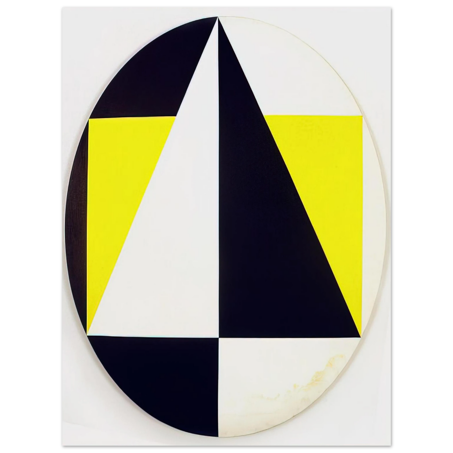 Carmen Herrera - Tondo3Colors - 1958 75x100 cm / 30x40inches Fine Art Poster