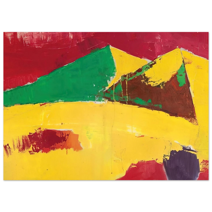 Nicolas de Stael - Sicile Agrigente - 1953 Fine Art Poster