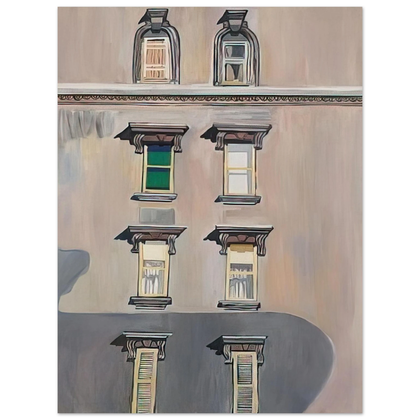 Alice Neel - Windows no. 2 75x100 cm / 30x40inches Fine Art Poster